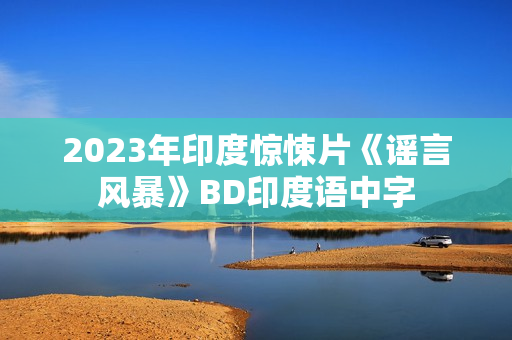 2023年印度惊悚片《谣言风暴》BD印度语中字