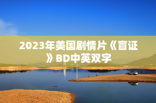 2023年美国剧情片《盲证》BD中英双字 2023年美国剧情片《盲证》BD中英双字