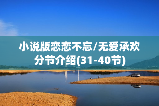 小说版恋恋不忘/无爱承欢分节介绍(31-40节) 小说版恋恋不忘/无爱承欢分节介绍(31-40节)