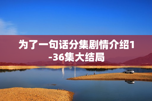 为了一句话分集剧情介绍1-36集大结局