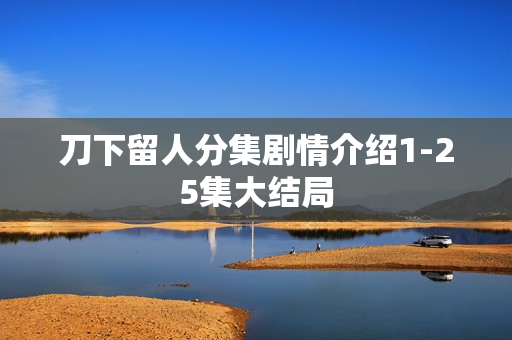 刀下留人分集剧情介绍1-25集大结局