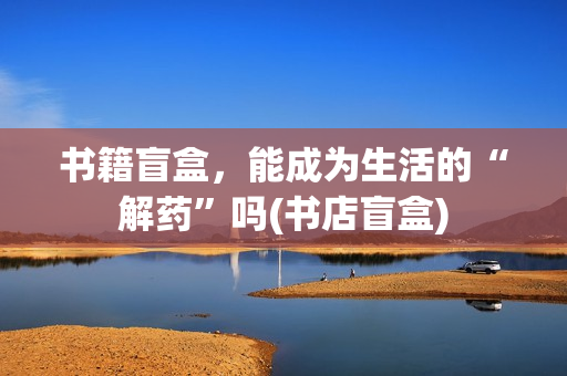 书籍盲盒，能成为生活的“解药”吗(书店盲盒)