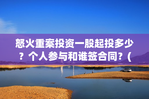 怒火重案投资一股起投多少？个人参与和谁签合同？(怒火重案斥资多少)