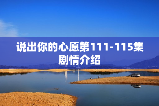 说出你的心愿第111-115集剧情介绍