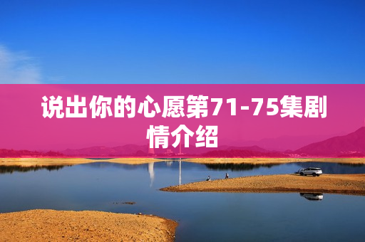 说出你的心愿第71-75集剧情介绍