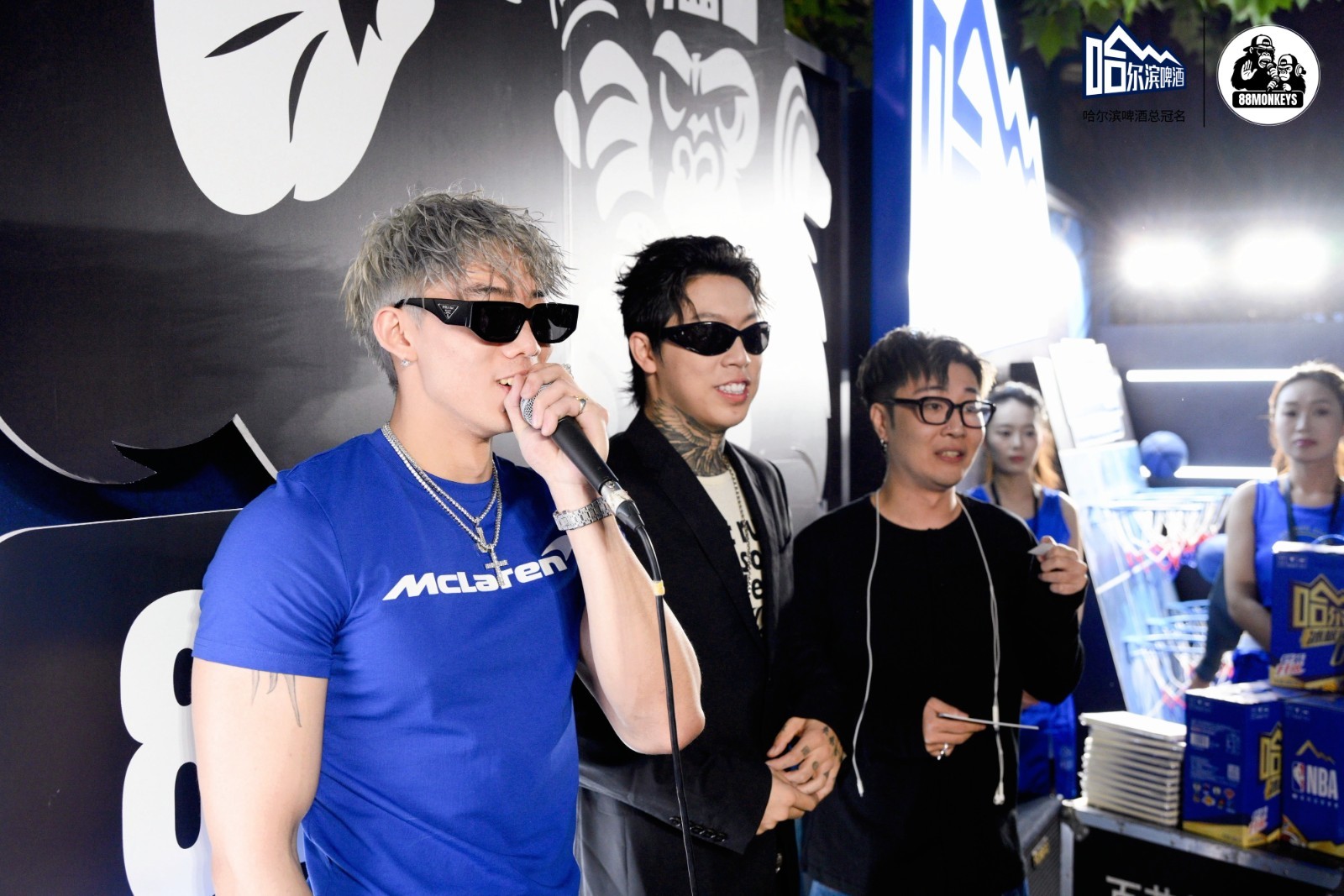 哈尔滨啤酒特别呈现88MONKEYS首场线下演出,潮流音乐盛宴登陆天津