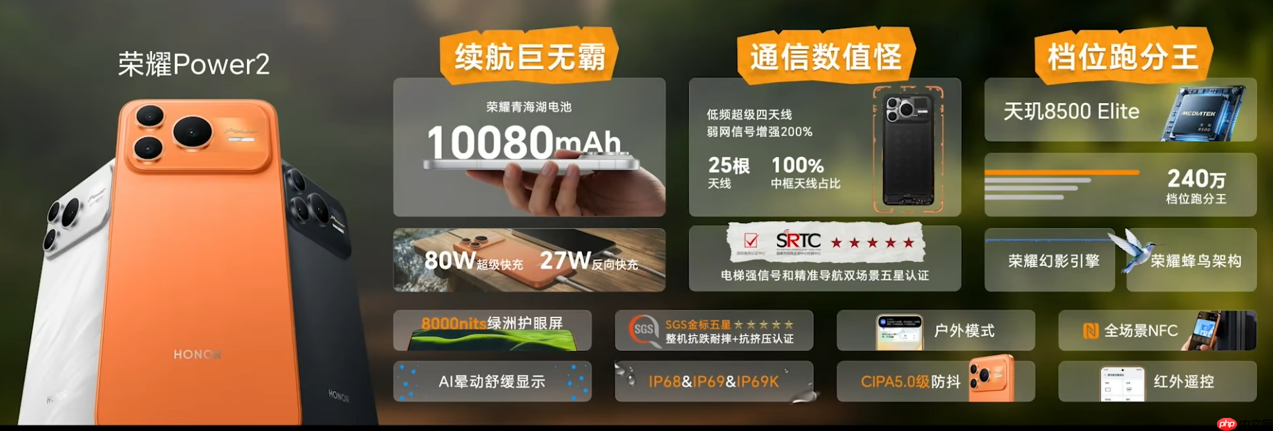 10080mAh超大电池加持!荣耀Power2正式发布:2699元起