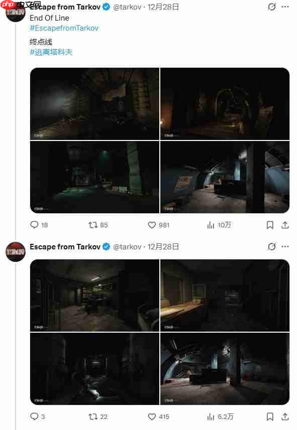 两张新地图!《逃离塔科夫》2026年更新路线图曝光