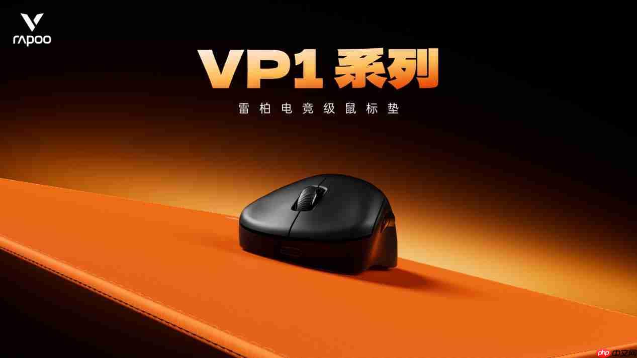 四种表面精准适配,雷柏职业电竞级鼠标垫VP1系列(代号风雨雷电)发布