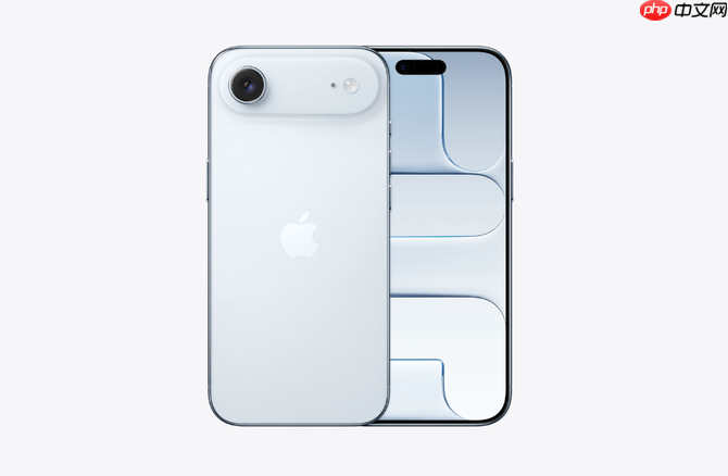 确定:iPhone Air 2 将于 2026 年发布