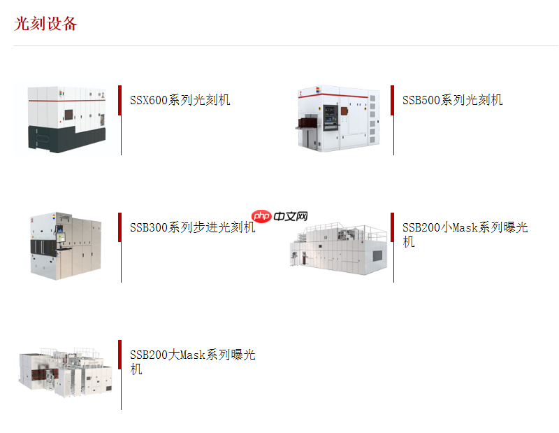上海微电子中标 1.1 亿元光刻机项目