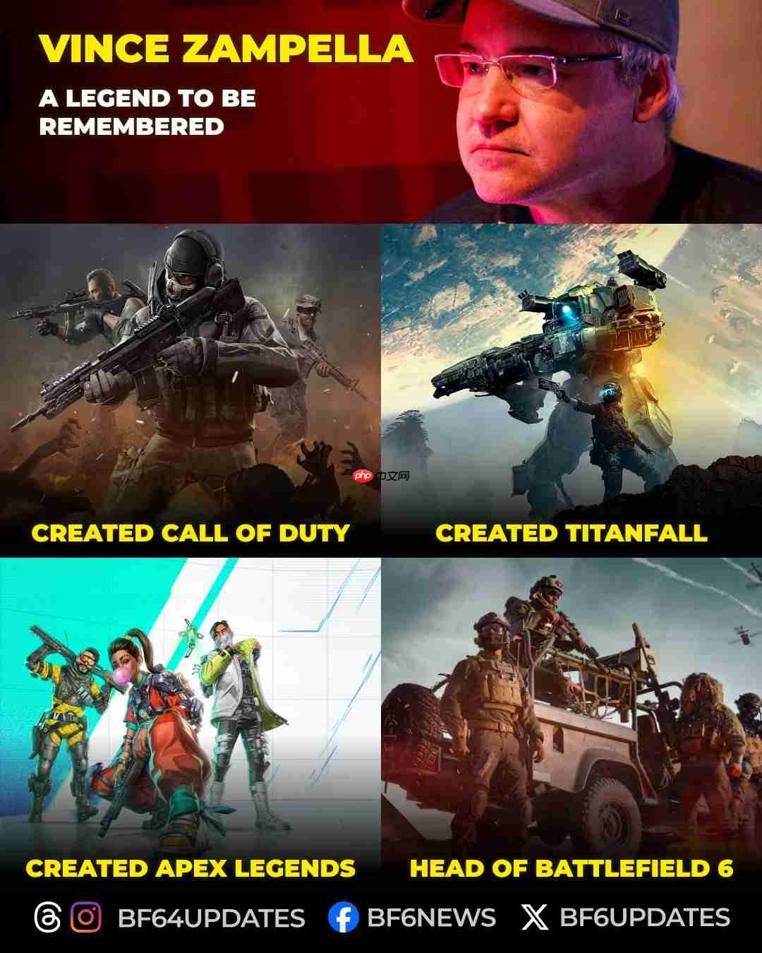 从COD到Apex再到战地：一个人统治FPS的26年