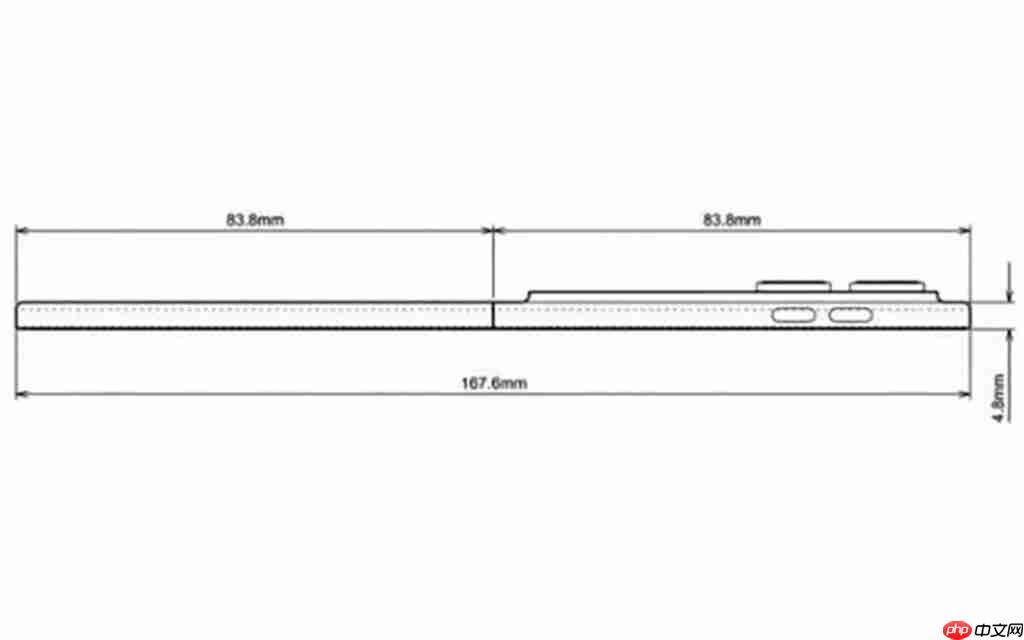 iPhone Fold CAD 渲染图网络曝光!罕有宽比例主屏、开屏手感似细码 iPad Mini、一理由开卖供货有限?