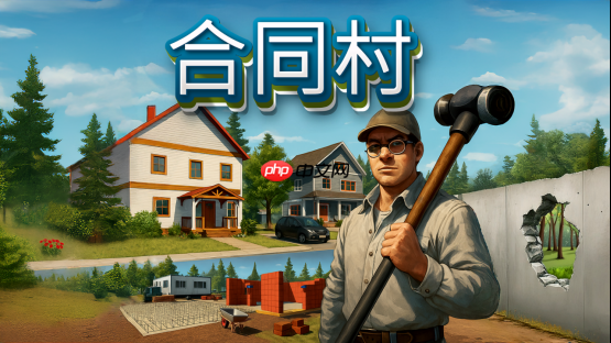 开放世界建造房产游戏《合同村》冬促新史低!