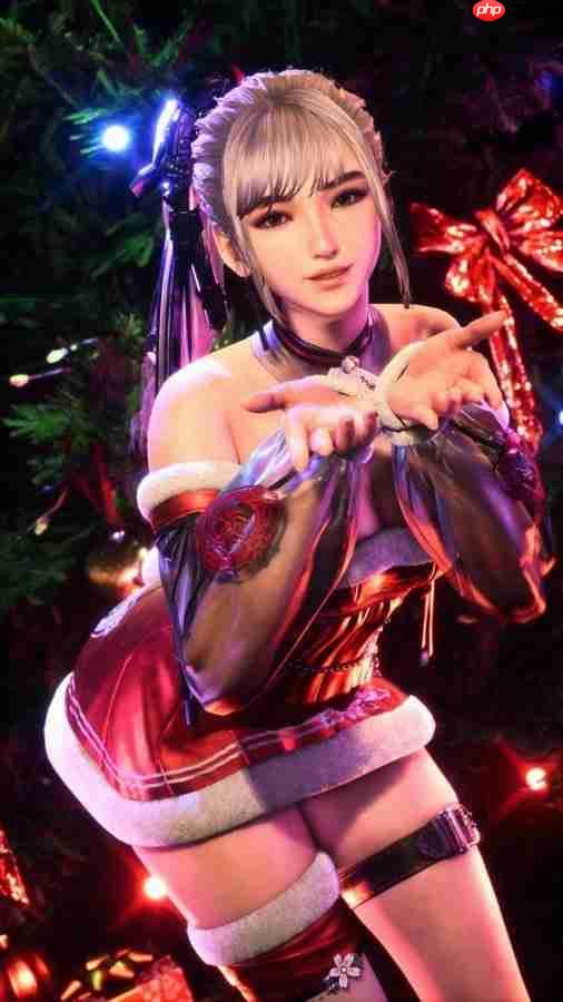 伊芙性感圣诞装! 《剑星》官方发布节日贺图