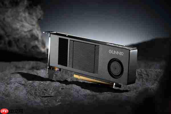 全金属外壳 帅爆!蓝戟发布单风扇迷你版Intel锐炫Pro B50专业显卡