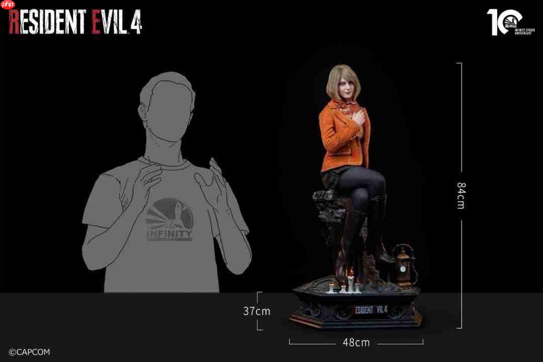栩栩如生!《生化危机4》艾什莉1:2比例雕像开启预购