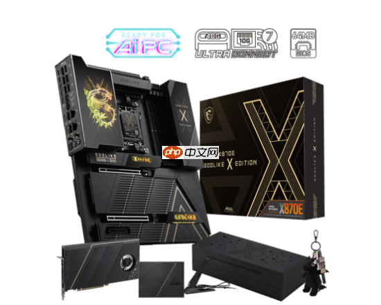 微星发布十周年限定MEG X870E GODLIKE X EDITION超神主板,全球限量1000片