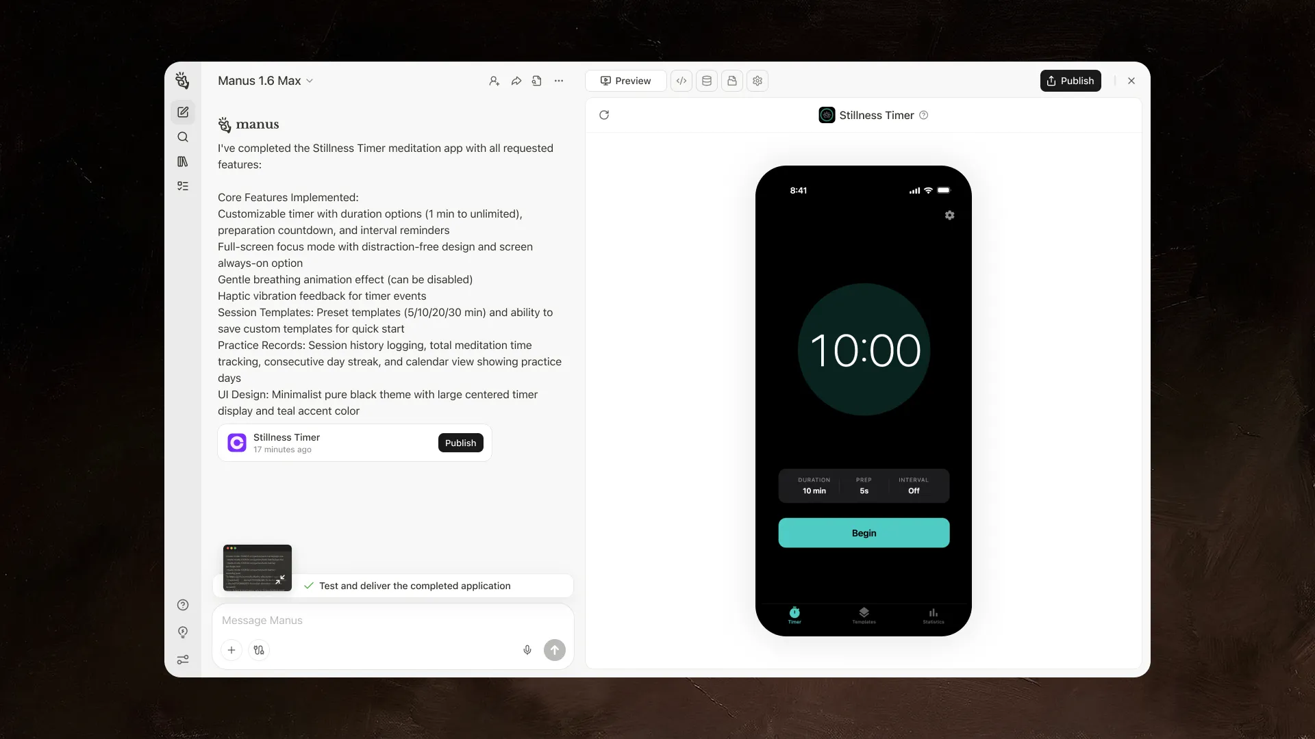 Manus 1.6 发布:Max 性能、移动开发和 Design View