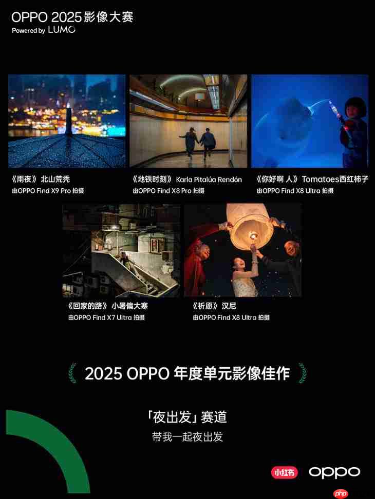 点亮感动时刻  OPPO 2025影像大赛获奖作品正式公布