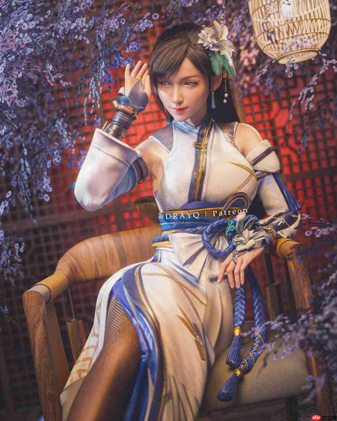 3D大神分享《最终幻想7：重制版》尤菲新图 小麋鹿超可爱