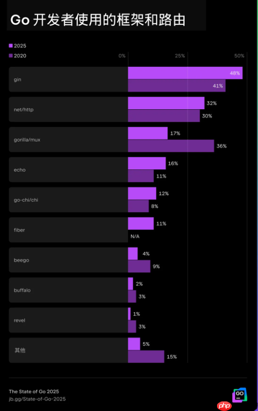 2025 年 Go 生态系统：框架、工具与开发者做法的主要趋势