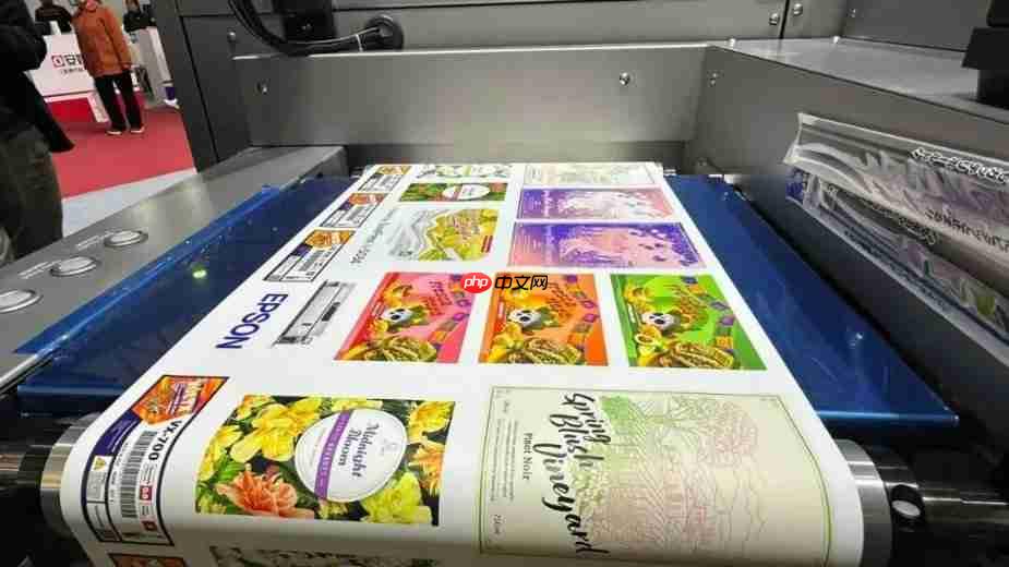 重磅首发!爱普生携新品SurePressL-5034闪耀2025亚洲国际标签展!