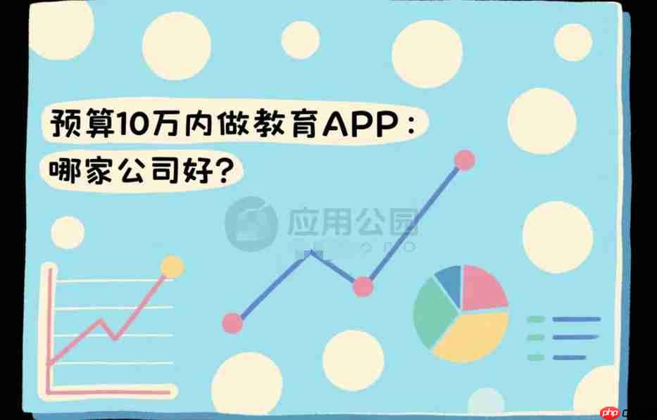 预算10万内做教育APP,应用公园等App公司哪家值得选?