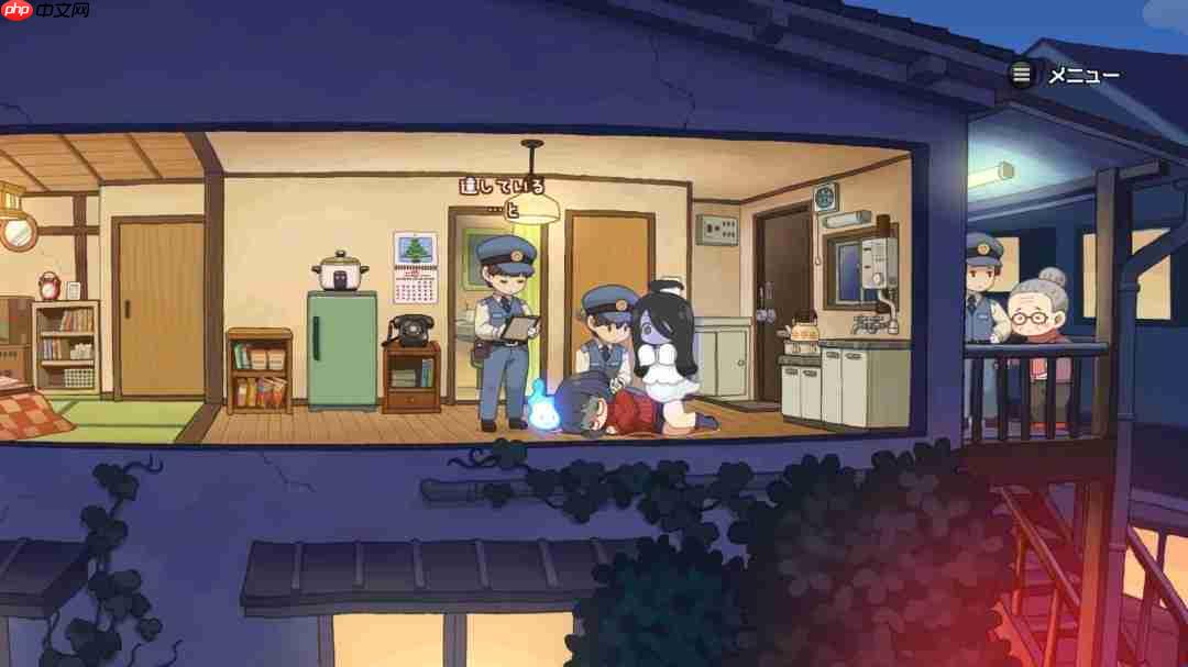 《来闹鬼吧!小怨怨》上架Steam 女鬼吓妹阻止悲剧发生