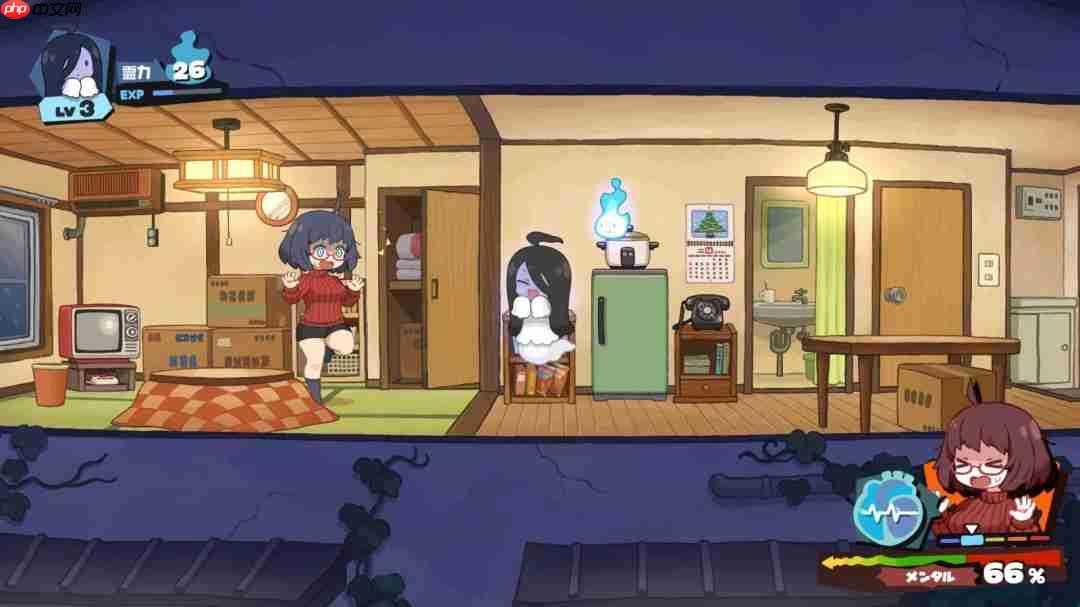 《来闹鬼吧!小怨怨》上架Steam 女鬼吓妹阻止悲剧发生