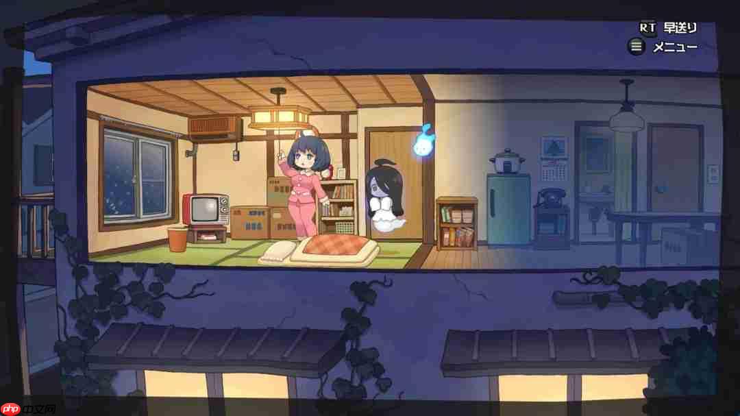 《来闹鬼吧!小怨怨》上架Steam 女鬼吓妹阻止悲剧发生