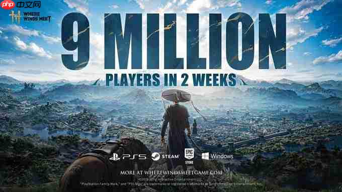 《燕云十六声》两周内达九百万玩家！位居畅销榜第五