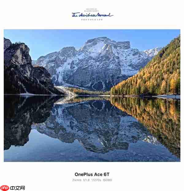 一加Ace 6T实拍样张首次公布！李杰：主摄实力完全看齐4K档性能旗舰