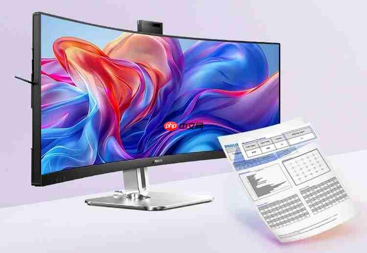 巨幕视野，大开眼界！飞利浦超宽商用显示器49B2U5900CH，全域一屏尽览！