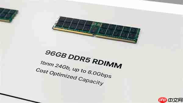 一条就256GB!SK海力士展示新一代DDR5内存