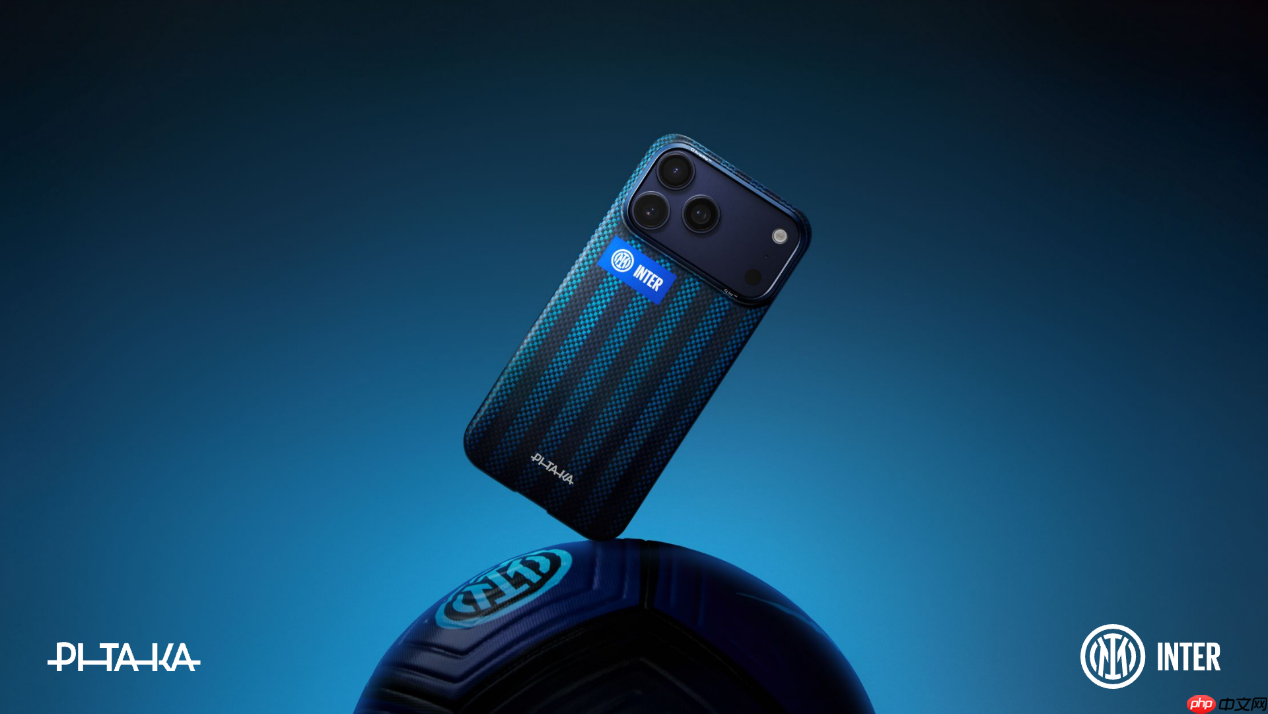 PITAKA发布国际米兰官方授权手机壳|交织坚韧,蓝黑之魂