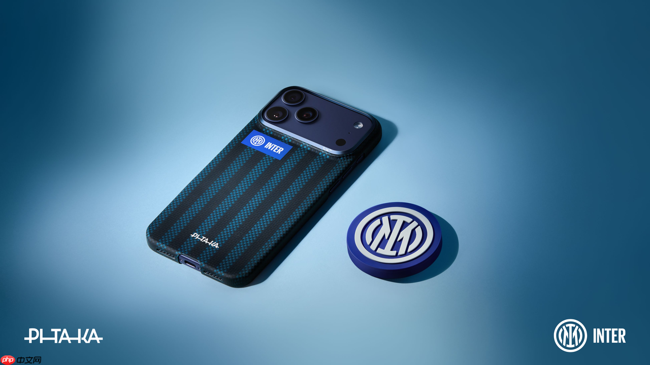 PITAKA发布国际米兰官方授权手机壳|交织坚韧,蓝黑之魂