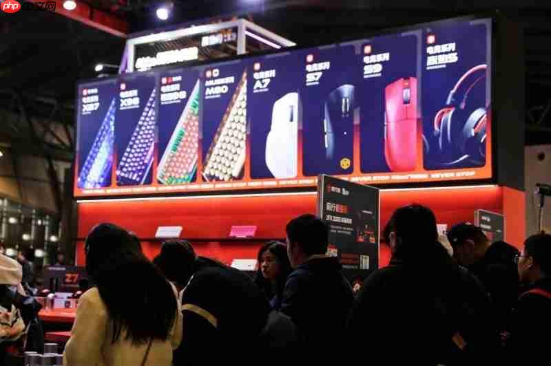 前行者上海WePlay& ZFX展会圆满落幕,“国风科技”外设引爆线下体验热潮