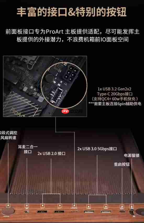 首发2199元：华硕创梦60 PA602限定版机箱开启新品预约，自带2只200mm特大杯风扇