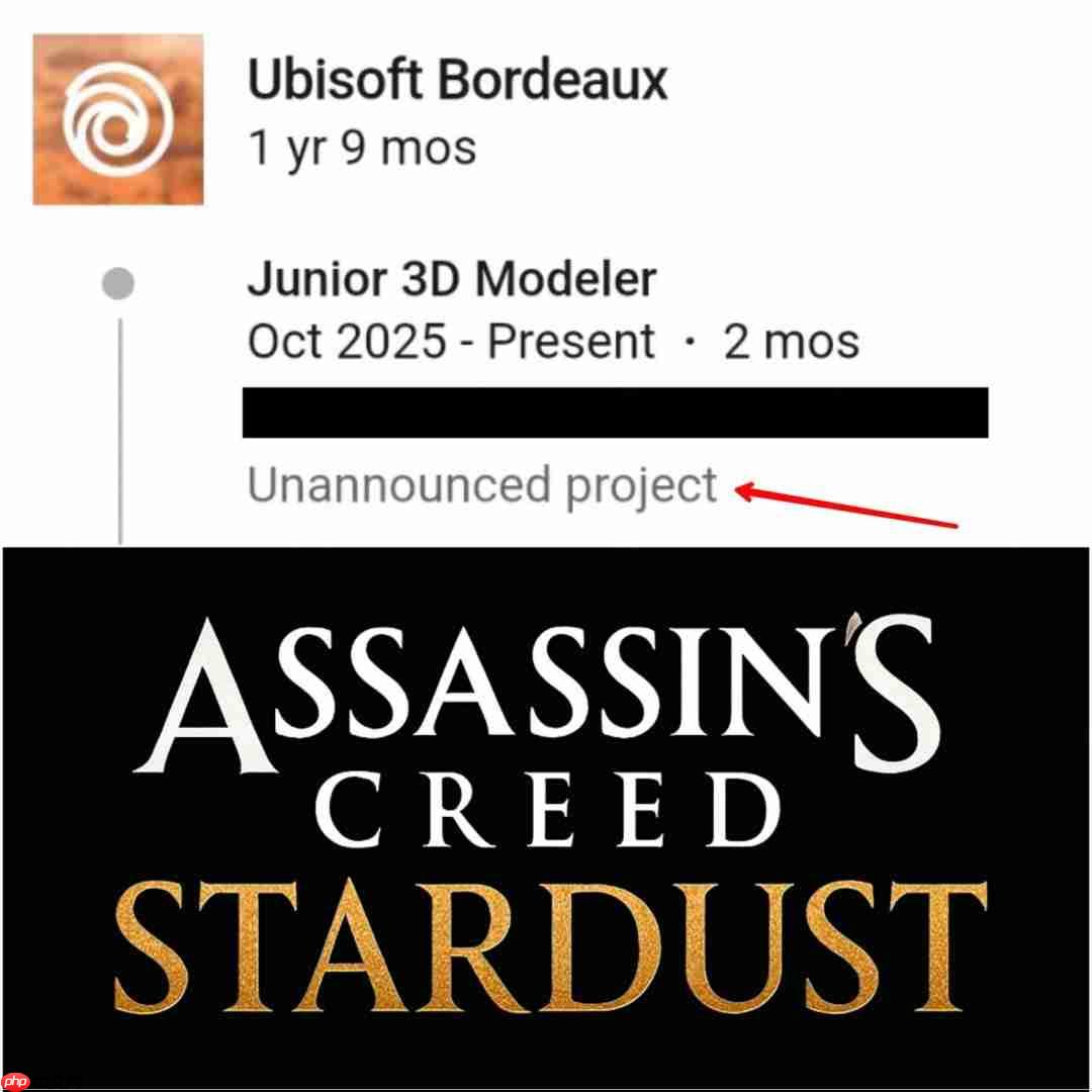 育碧未公布新作曝光 或为《刺客信条1》重制版!