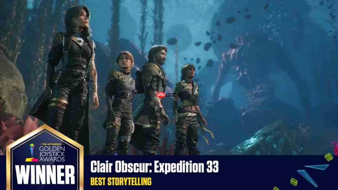 2025金摇杆获奖名单：《光与影：33号远征队》拿下年度最佳