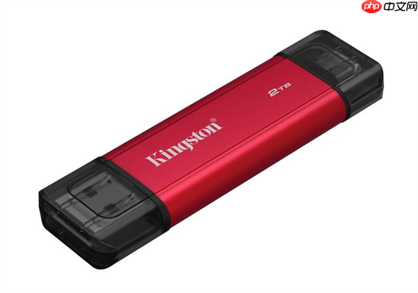 金士顿发布双接口便携固态硬盘:U盘大小 SSD性能