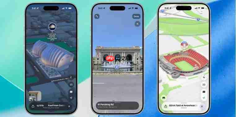 堪萨斯市迎来Apple地图重大更新:「环视」与「精细城市体验」功能全面启用