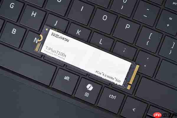 疾速7400MB/s！长江存储致态TiPlus7100s 2TB SSD图赏
