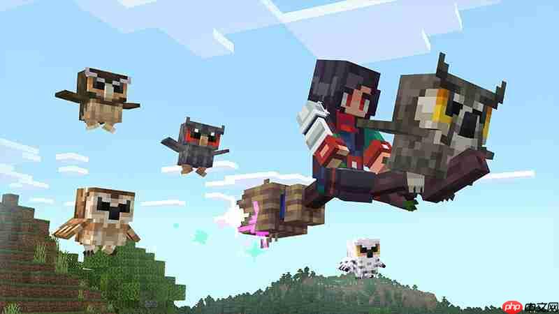 《Minecraft》免费人气模组:只加「猫头鹰」为何人气爆棚?