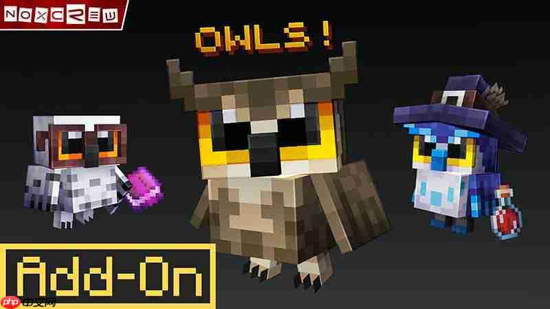 《Minecraft》免费人气模组:只加「猫头鹰」为何人气爆棚?