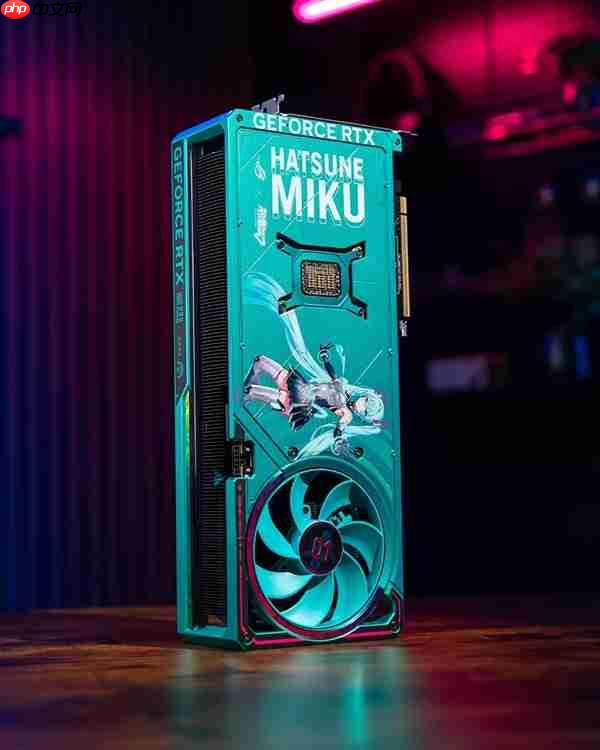 双11颜值至上! ROG夜神RTX5080 RO姬x初音未来版显卡