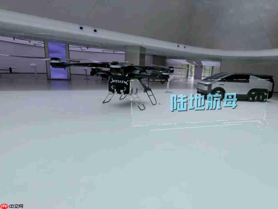 小鹏新总部“航站楼”汇天全新展厅首次公开，陆空一体飞行汽车等集体亮相