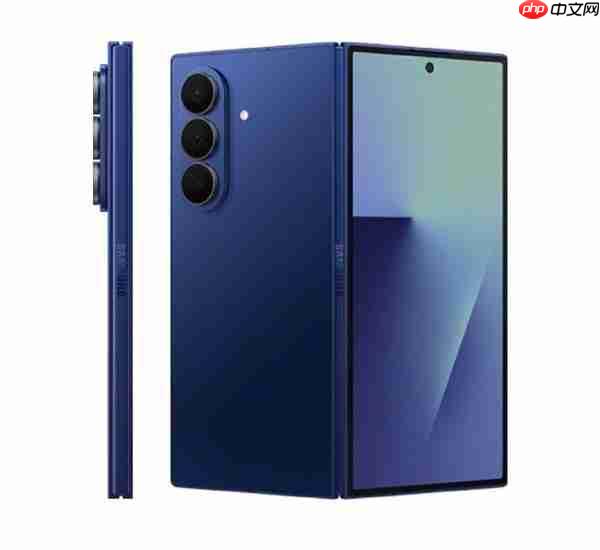三星Z TriFold三折叠更多细节曝光!外观与Fold7相似