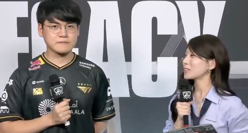 Gumayusi回应淘汰AL：我们会尽全力保持对LPL不败的纪录